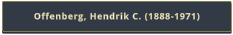 Offenberg, Hendrik C. (1888-1971)