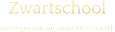 Zwartschool  leerlingen van Jan Zwart en hun werk